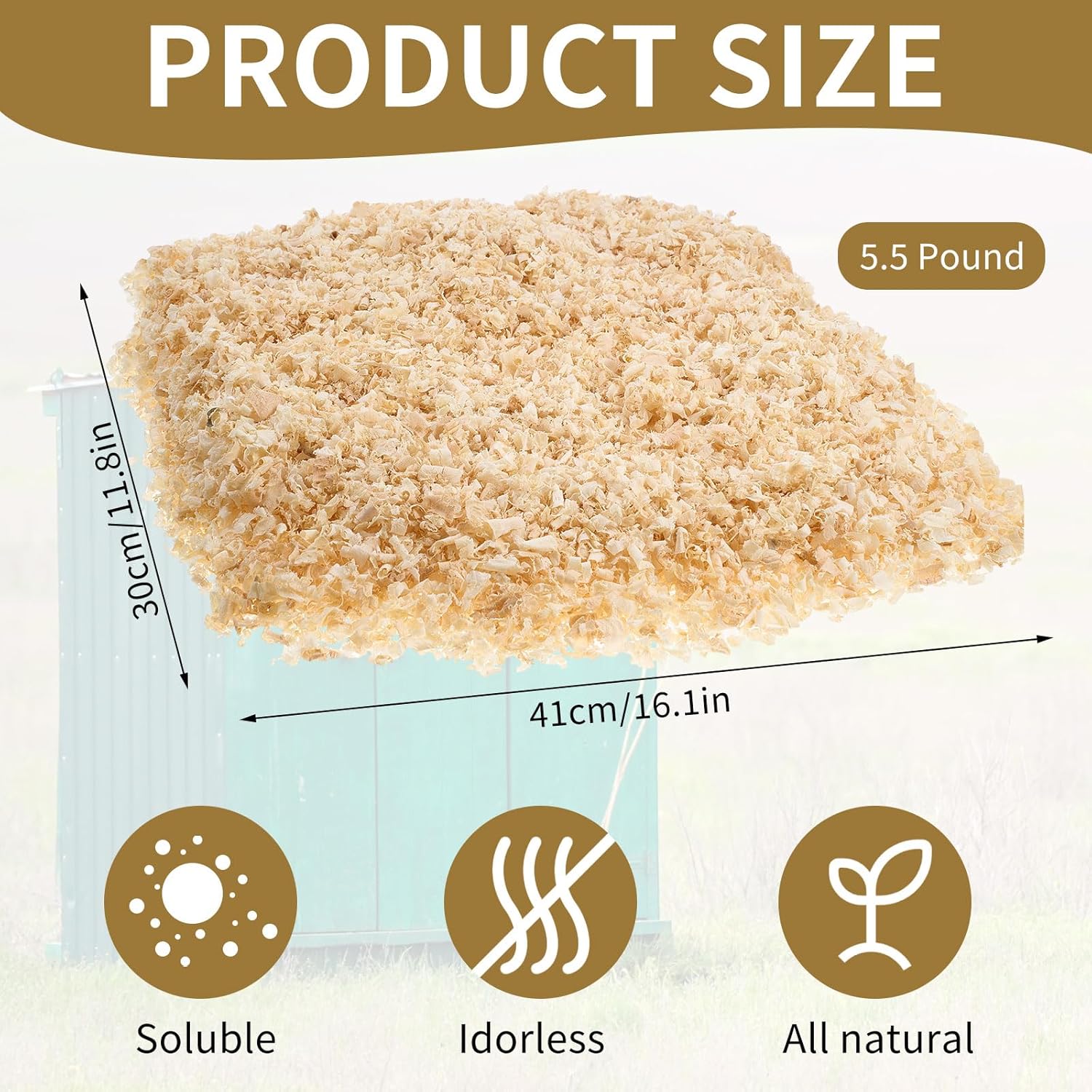Composting toilet sawdust for odor control